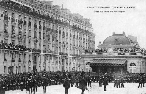 Gare du Bois de Boulogne en 1910