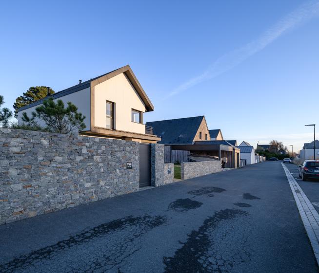 Vue depuis la rue