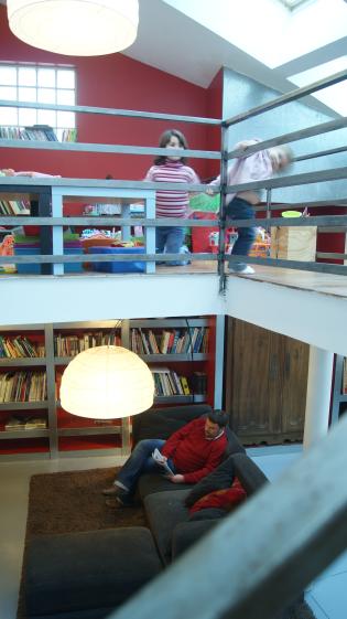 Mezzanines sur pièce de vie