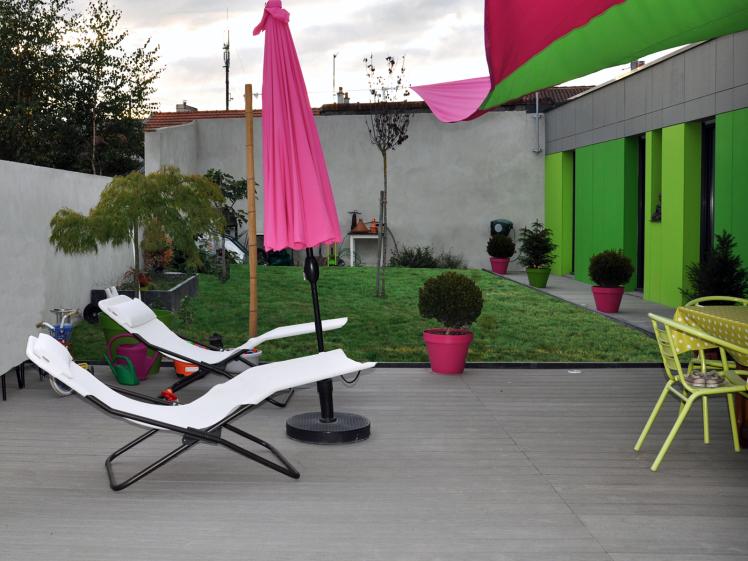 Jardin en ville