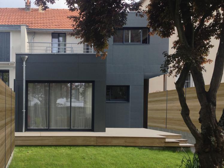 Extension sur le jardin