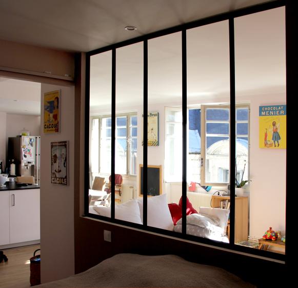 entre chambre et séjour