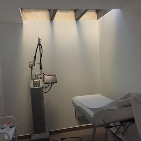 Vue salle de soins