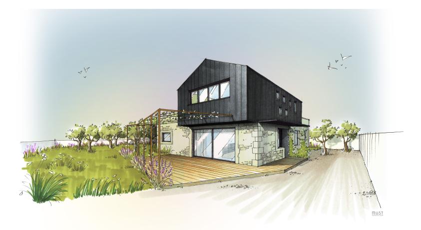 Meej Architecture / Maison en Provence vue extérieure