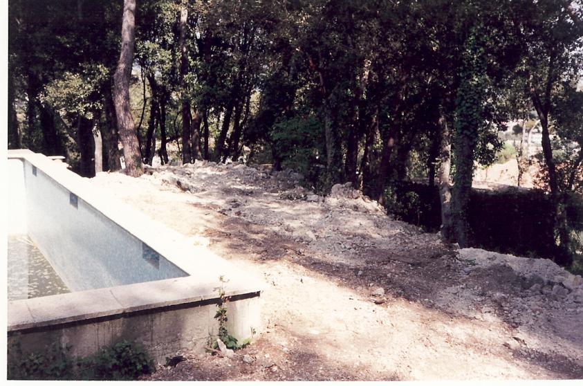 Avant rénovation, piscine 2