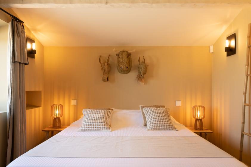 Rénovation d'une ancienne ferme en mas - Chambre 01