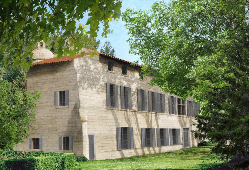 Réhabilitation du château - Façade sud 01
