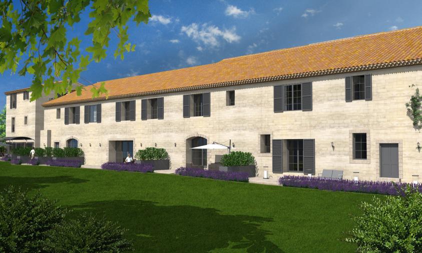 Réhabilitation de la ferme - Façade nord 02