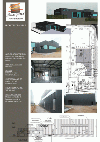 bâtiment industriel