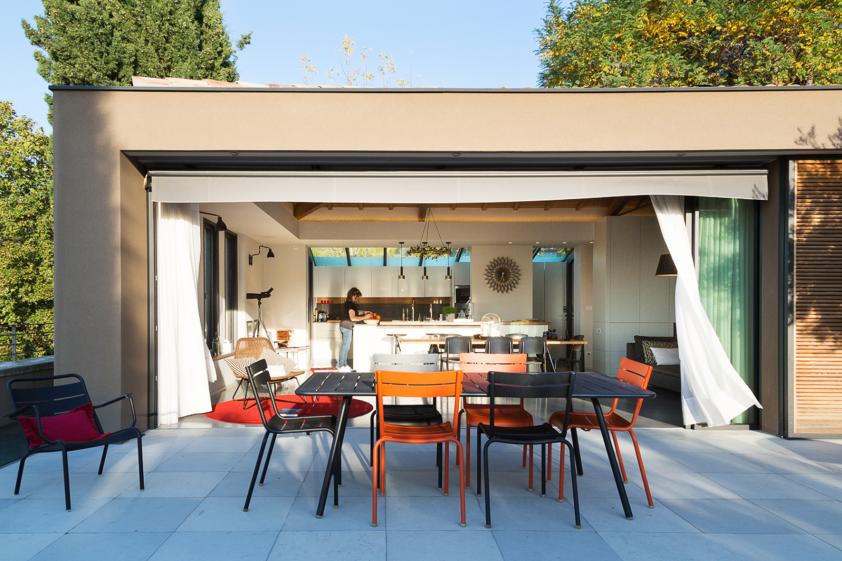 Construction contemporaine en site inscrit des Dentelles de Montmirail