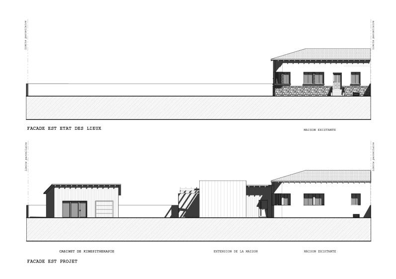 Façade EST état des lieux et projet