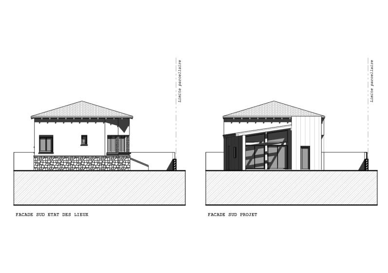 Façade SUD état des lieux et projet