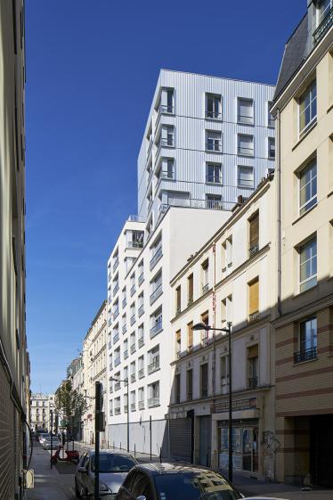 MGAU / Plein ciel - Inscription dans la rue / M.Denancé (c)