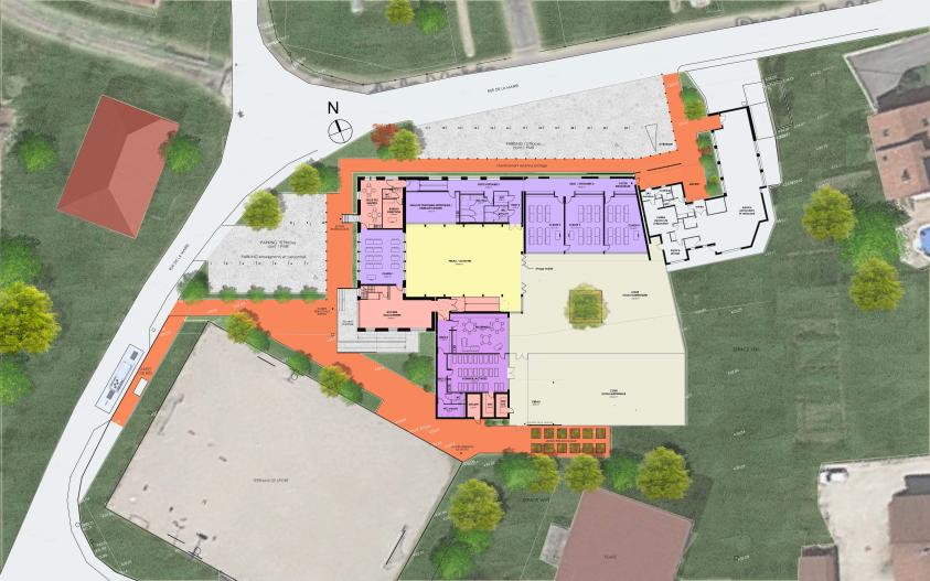 Plan du rez-de-chaussée