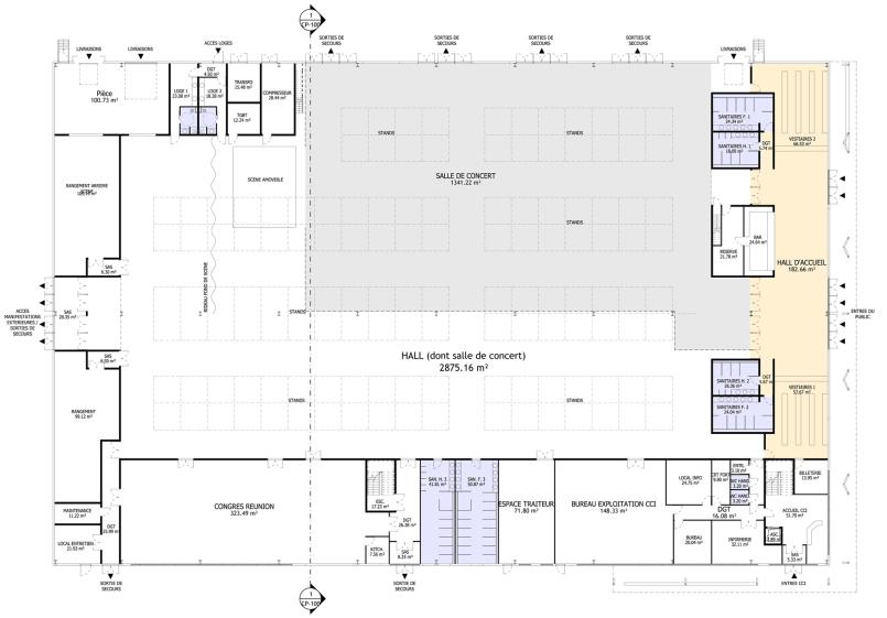 Plan rez-de-chaussée