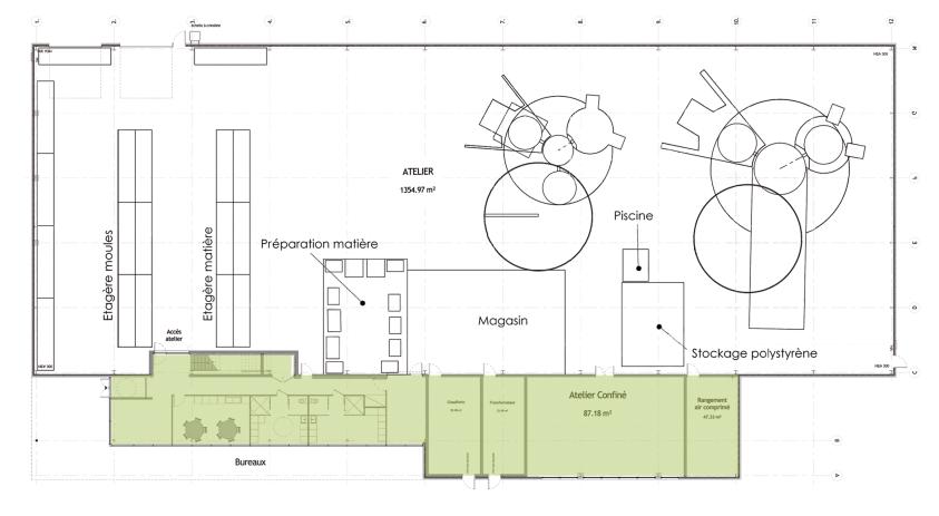 Plan du rez-de-chaussée