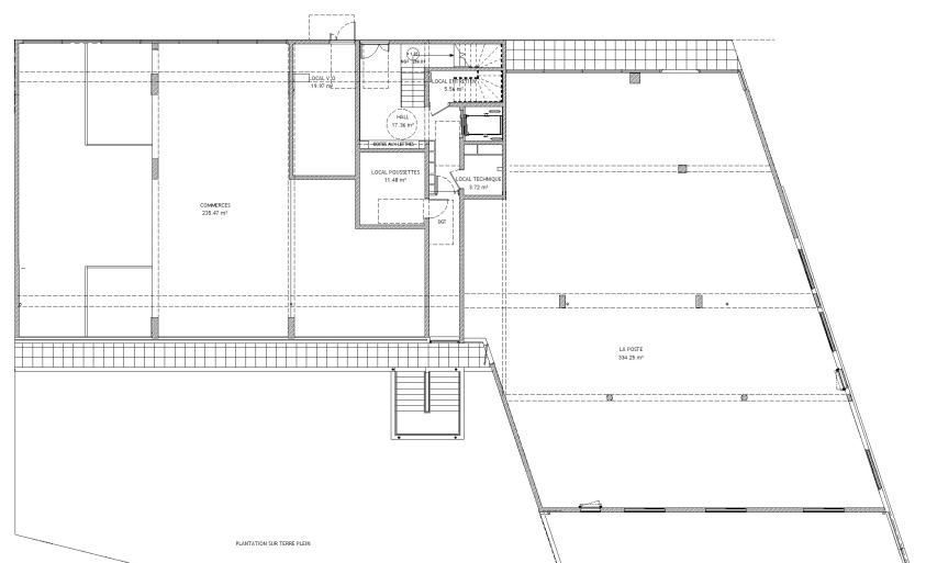 Plan du rez-de-chaussée
