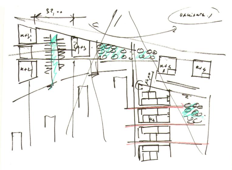 Croquis d'étude