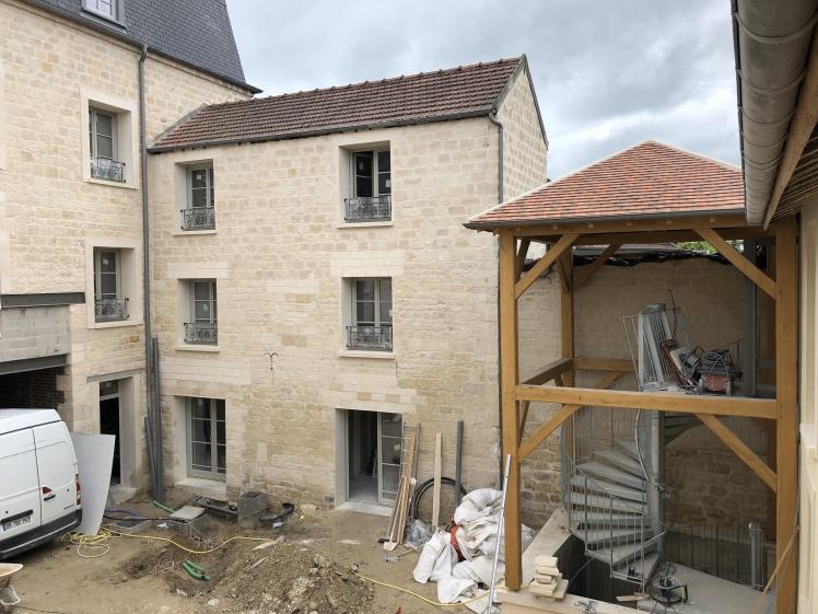 Aile Ouest - pendant les Travaux