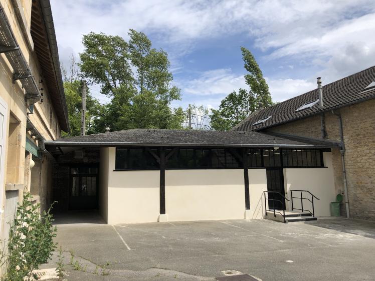 Vue de l'exterieure après les travaux