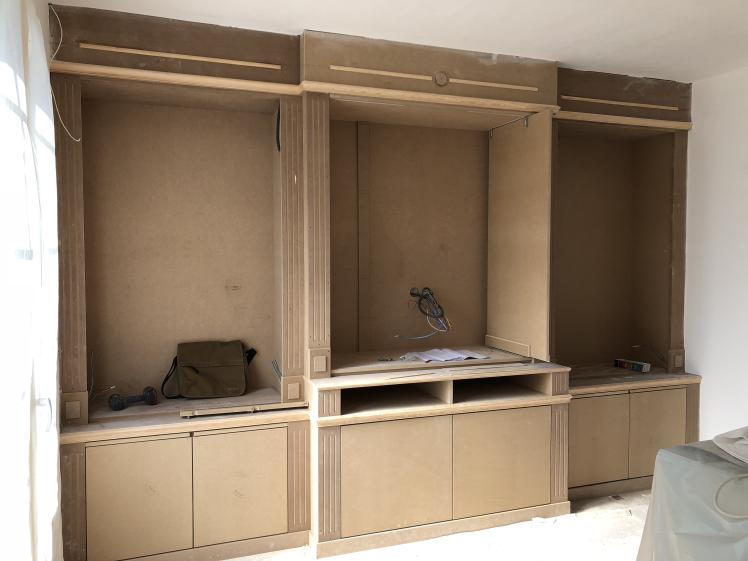 Meuble sur mesure Brut