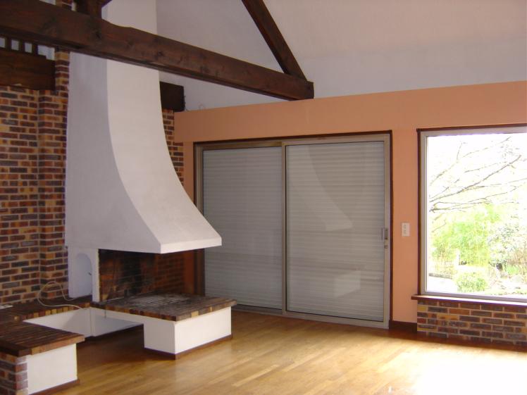 Salon cheminée - Avant travaux