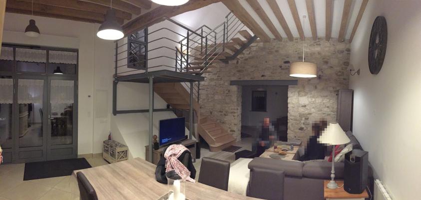 Salon - vue panoramique