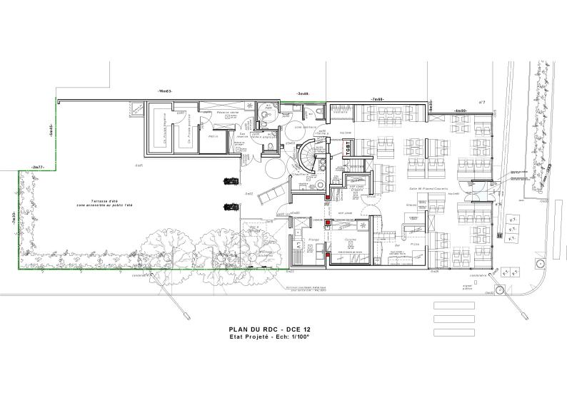 Plan du Rez-de-Chaussée