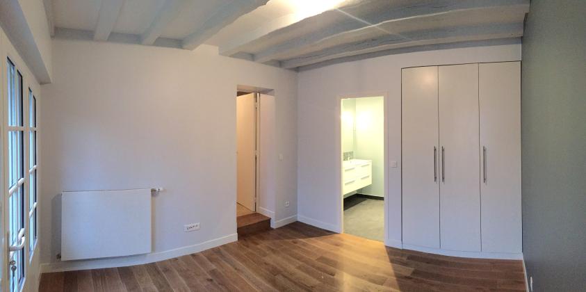 Panoramique entrée de la chambre