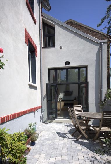 Façade coté jardin - Terrasse