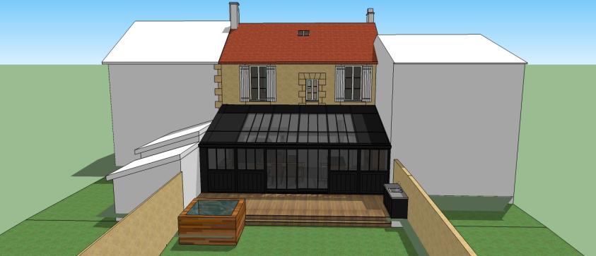 Façade jardin