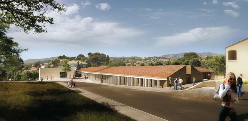 Vue Extérieure Ecole et Espace Thyde Monnier