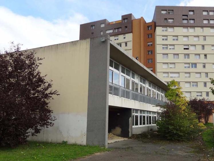 façade sud existante