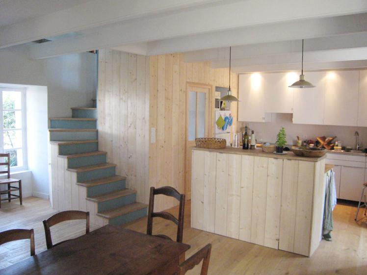 Rénovation d'une maison à l'Ile aux Moines