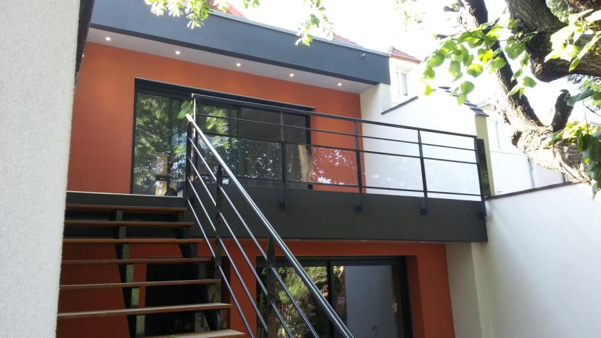 Extension maison nanterre humbert architecte