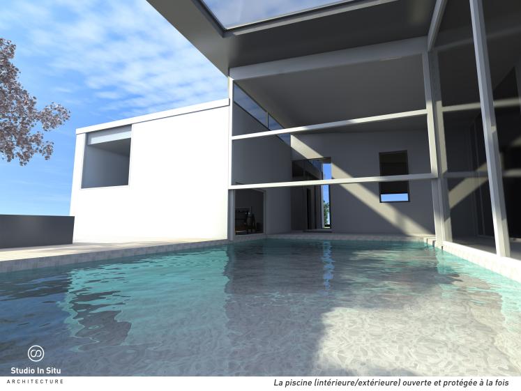 Vue de la piscine