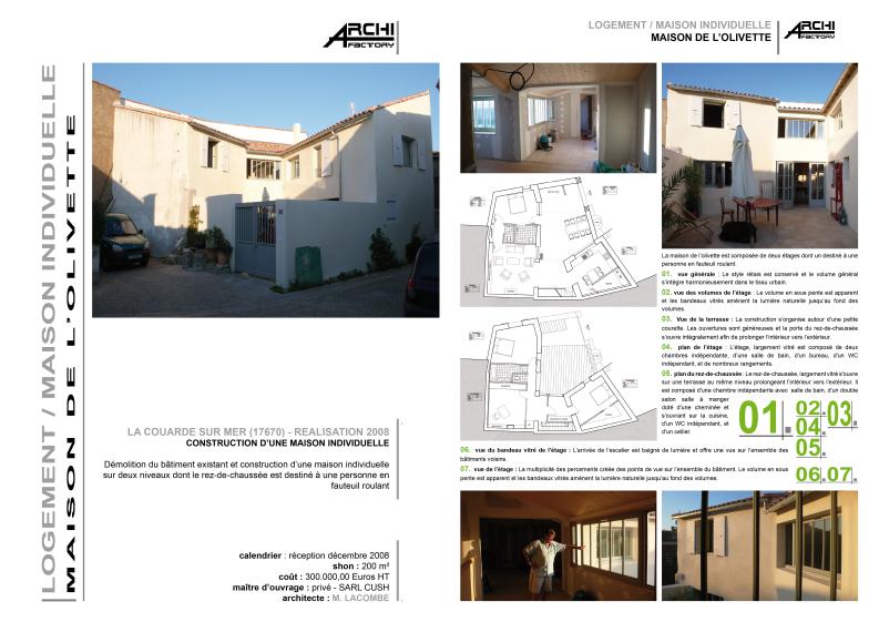 ARCHIFACTORY architectes - Maison de l'Olivette