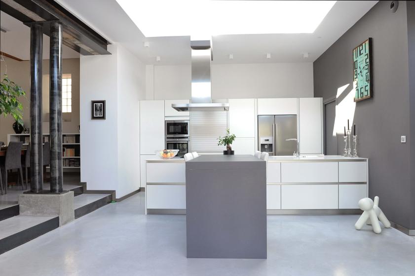 Réhabilitation et extension à Noyarey: intérieur