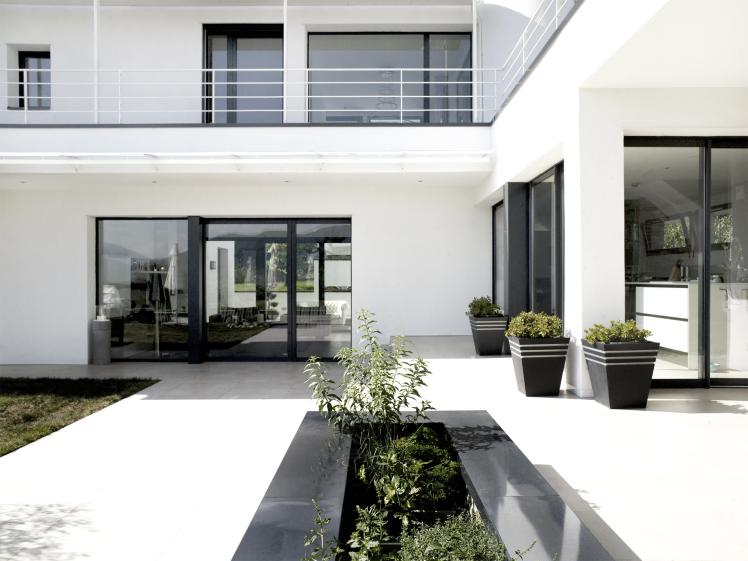 Construction d'une maison individuelle à Corenc 01 : extérieur