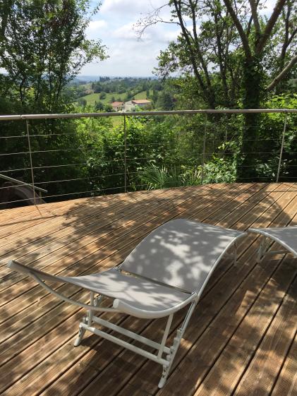 Vue depuis la terrasse