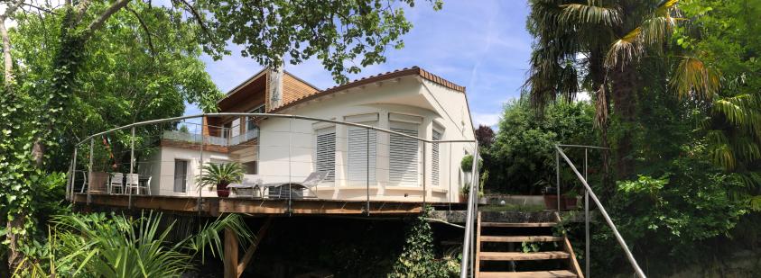 Vue depuis le jardin