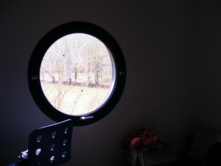 Hublot d'une chambre