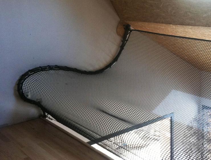 Hamac en mezzanine