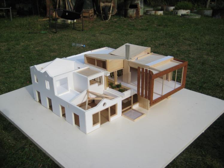 Maquette du projet vue de haut