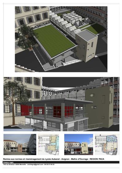 Restructuration  et mise en conformité d'un lycée