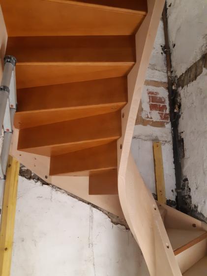 Suite incendie remplacement des escaliers