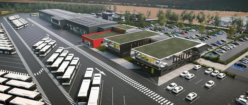 parking depot bus bhns amiens
