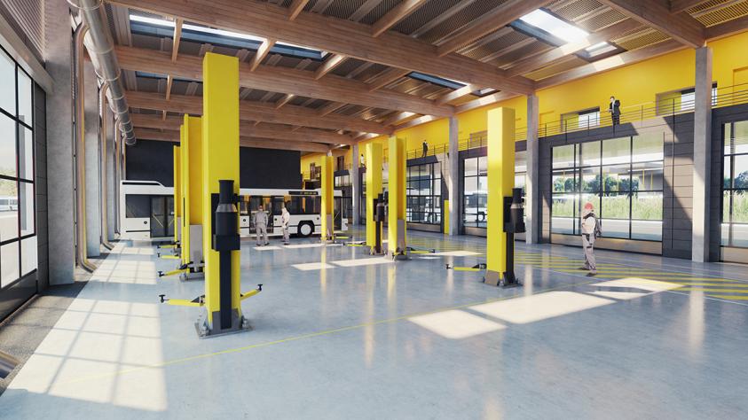 interieur atelier depot bus bhns amiens