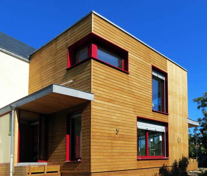 vue façade Sud et entrée