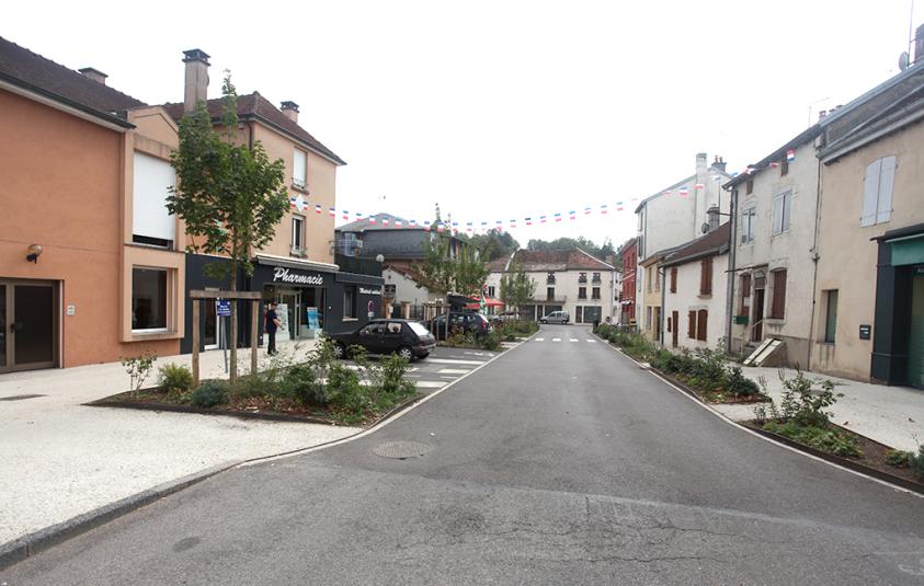 L'avenue Victor Hugo après